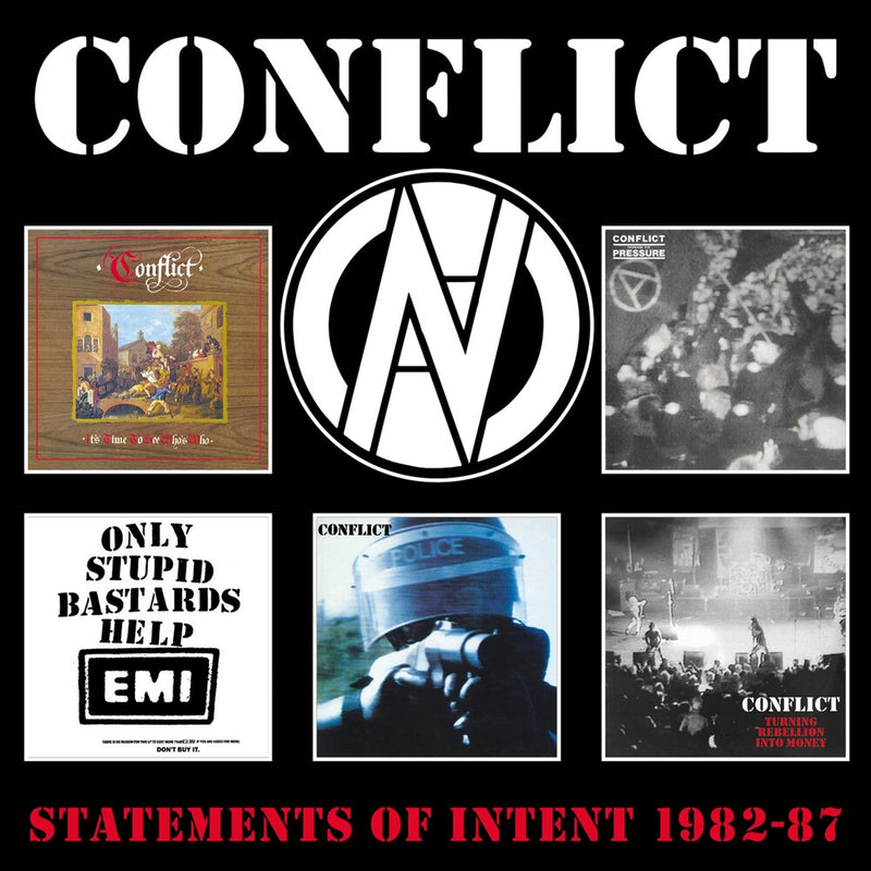 Conflict - Statements Of Intent 1982-87 (Box 5 Cd)