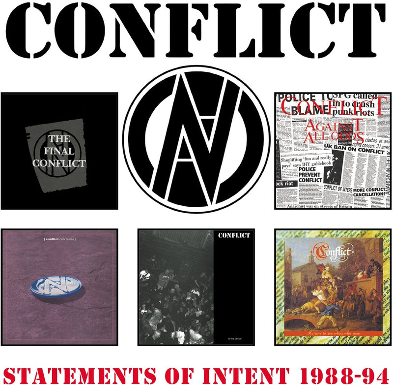 Conflict - Statements Of Intent 1988-94 (Box 5 Cd)