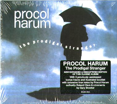 Procol Harum - The Prodigal Stranger Cd 5013929473447