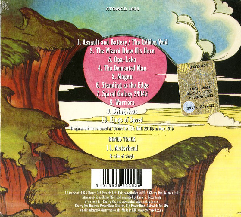 Hawkwind - Warrior On The Edge Of Time Cd 5013929633520