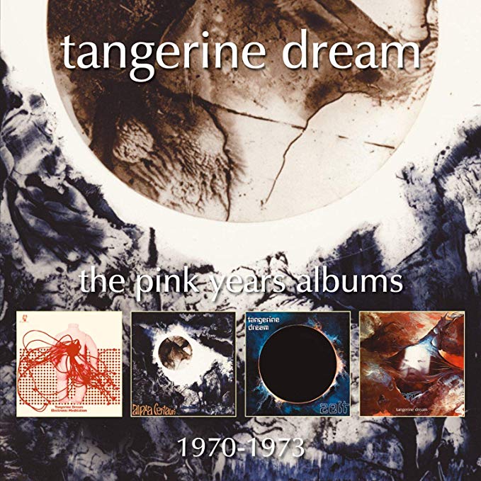 Tangerine Dream - The Pink Years Albums 1970-1973 -Box 4 Cd-