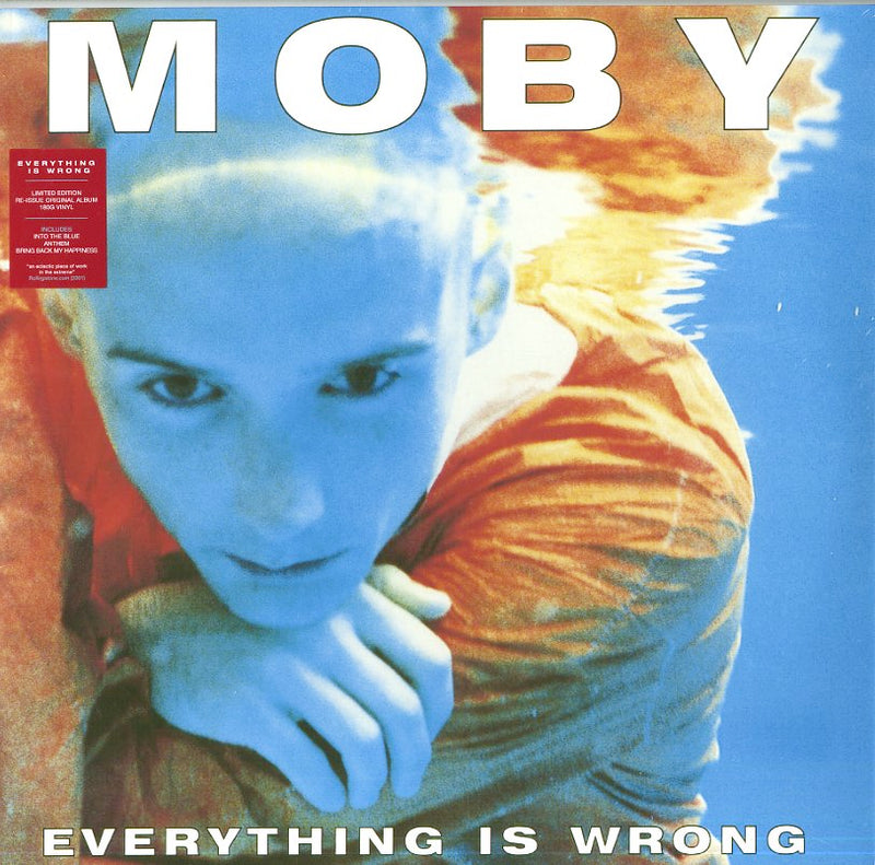 Moby - Everything Is Wrong Lp 5016025311309