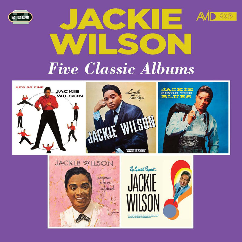 Wilson Jackie - Five Classic Albums Cd 5022810340126