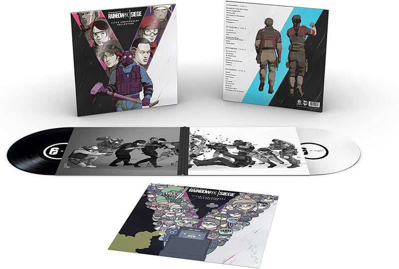 O. S. T. -Rainbow Six: Siege( Haslinger Paul, Frost Ben, Opstad, Bates And Coke) - Rainbow Six: Siege (Vinyl Black & White) Lp 5024545914313