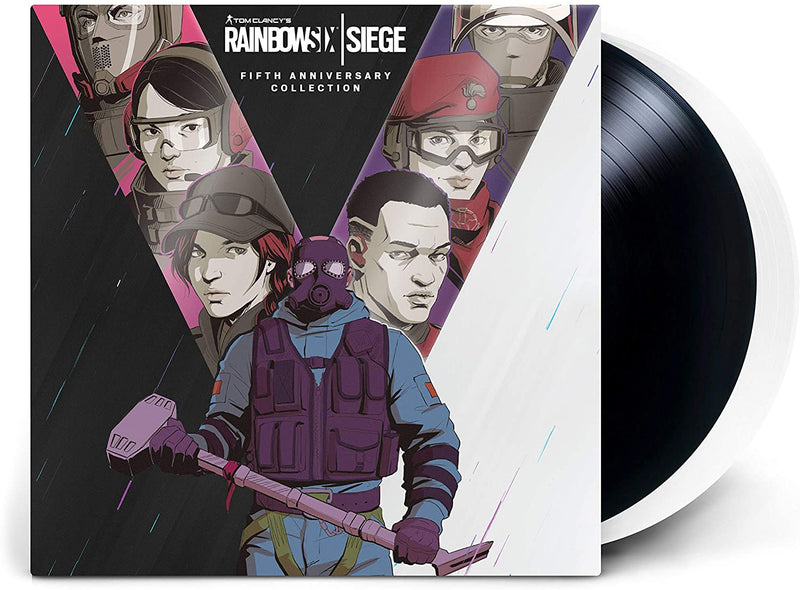 O. S. T. -Rainbow Six: Siege( Haslinger Paul, Frost Ben, Opstad, Bates And Coke) - Rainbow Six: Siege (Vinyl Black & White) Lp 5024545914313