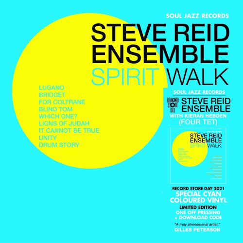 Reid Steve Ensemble - Spirit Walk (Vinyl Blue) Lp 5026328004846