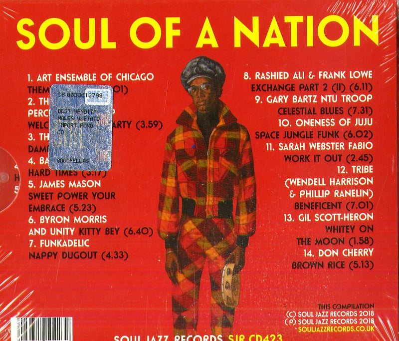 Compilation - Soul Of A Nation: Jazz Is The Teacher Funk Is The Preacher Cd 5026328104232