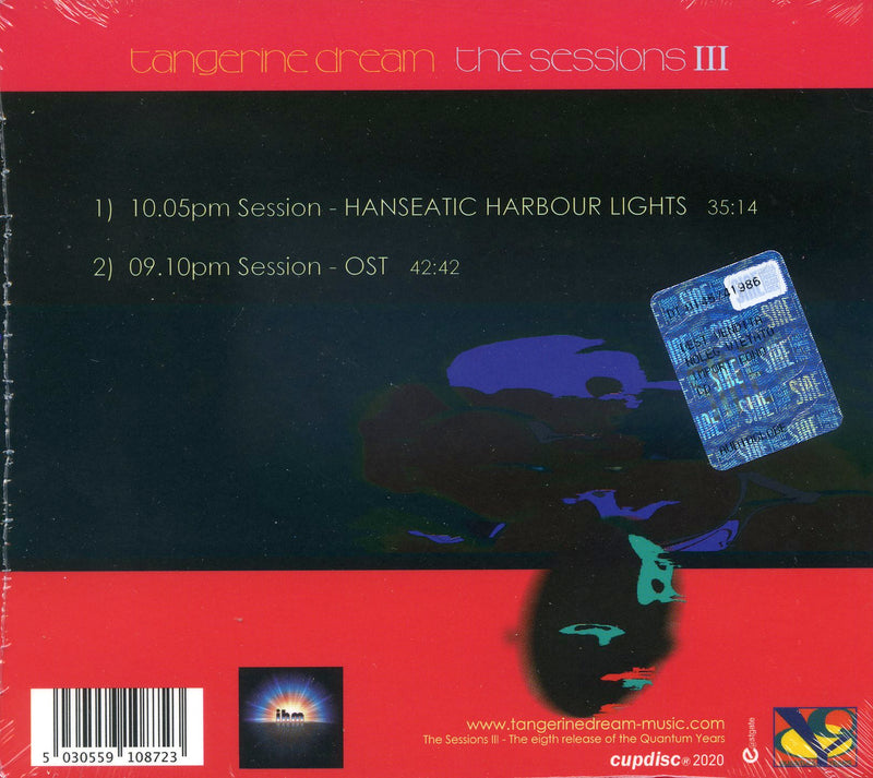 Tangerine Dream - Sessions 3 Cd 5030559108723