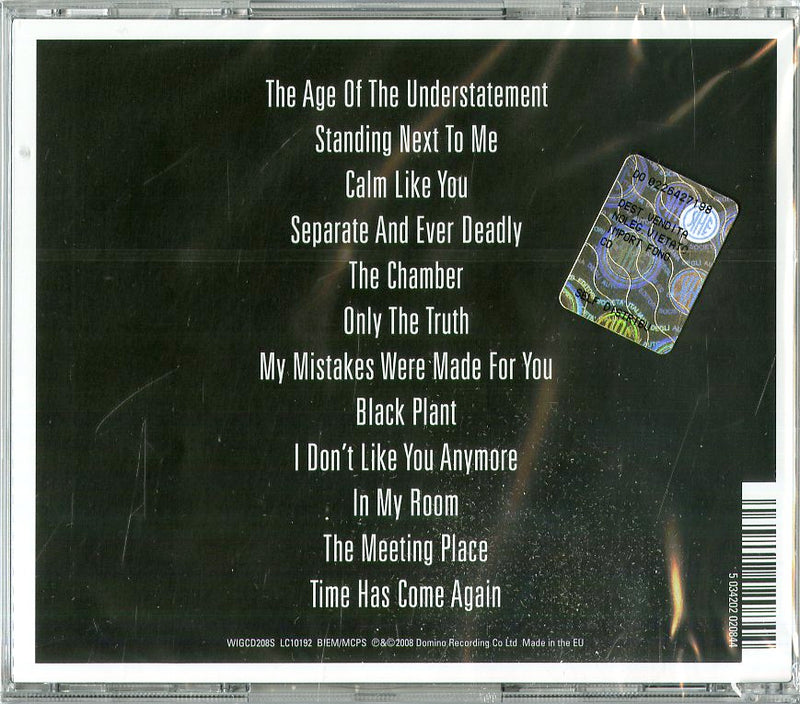 Last Shadow Puppets - The Age Of The Understatement Cd 5034202020844