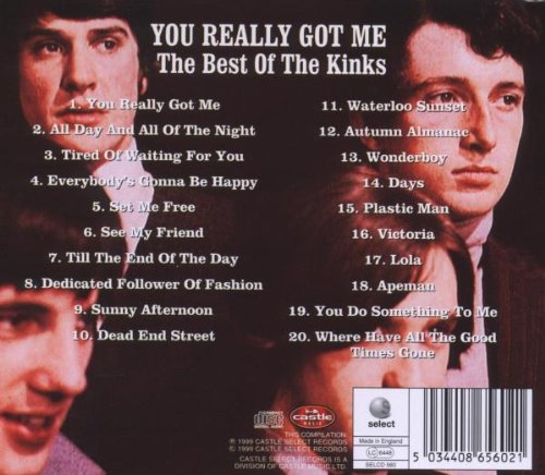 Kinks The - You Really Got Me-Best Of Cd 5034408656021