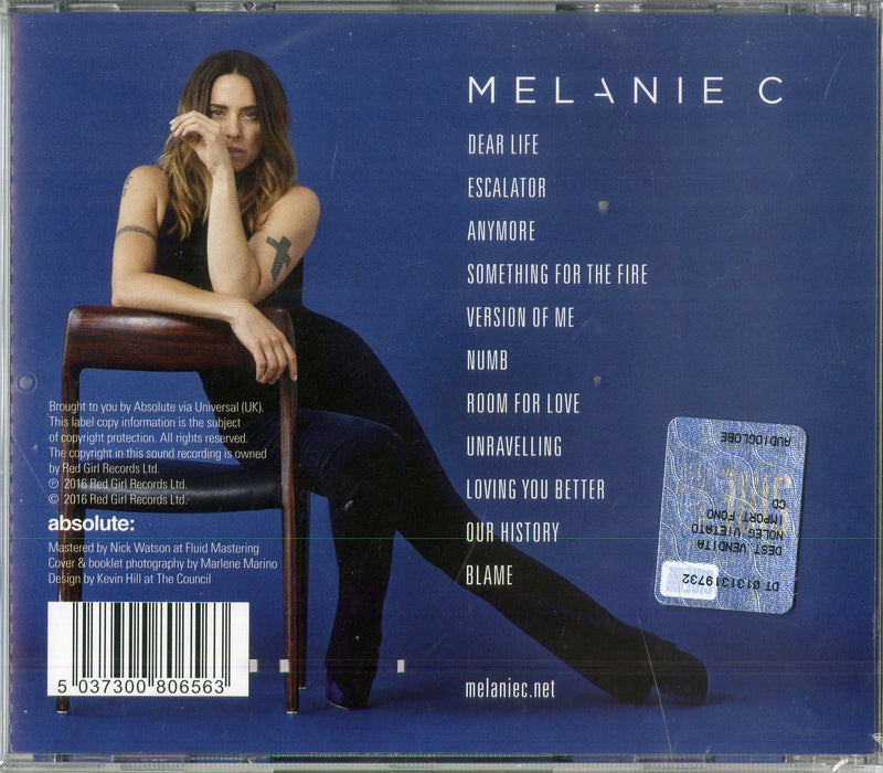 Melanie C - Version Of Me CD 5037300806563