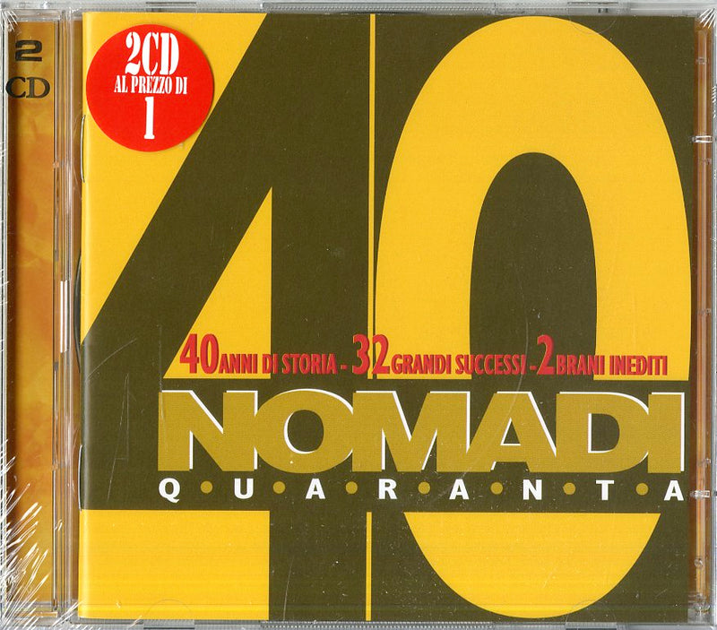 Nomadi - Nomadi 40 Cd 5050466579621