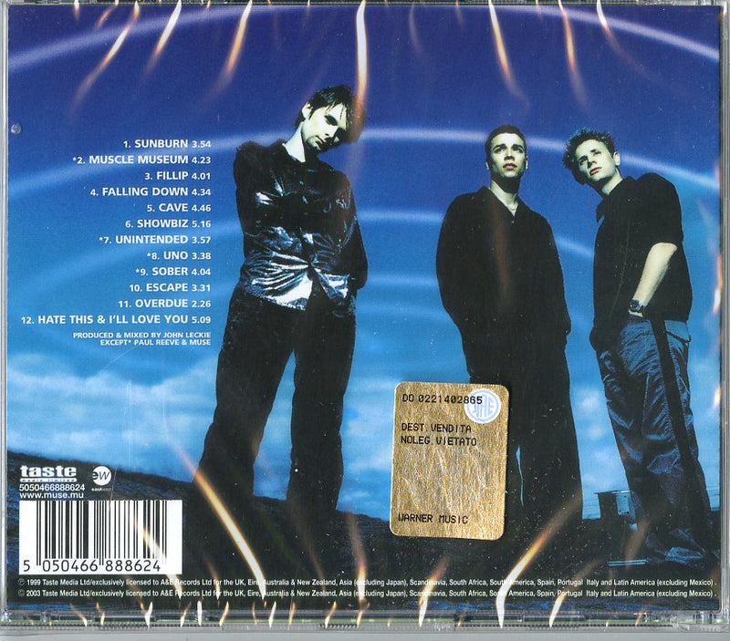 Muse - Showbiz Cd 5050466888624