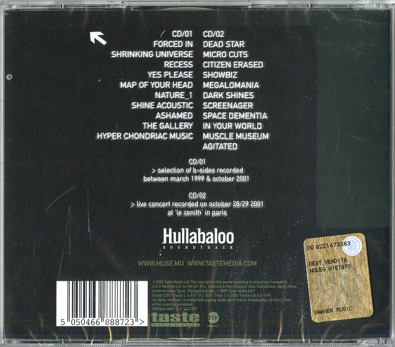 Muse - Hullabaloo Cd 5050466888723