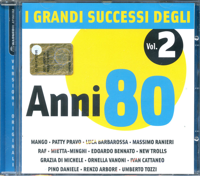 Compilation - I Grandi Successi Degli Anni 80 2 CD 5050467648623