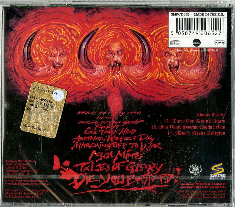 Motorhead - Another Perfect Day Cd 5050749206527