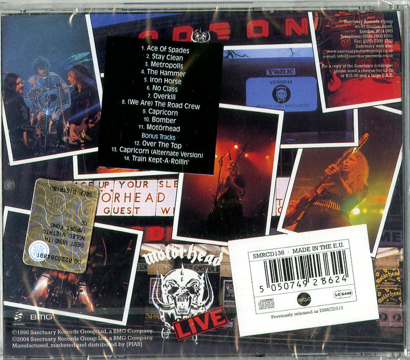 Motorhead - No Sleep 'Till Hammersmith Cd 5050749213624