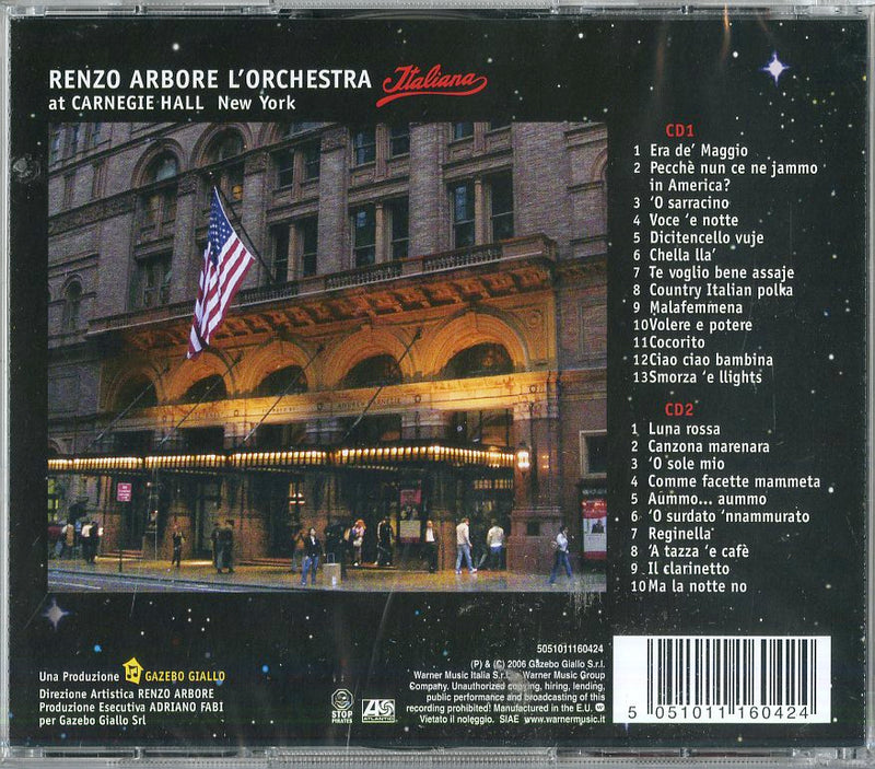 Arbore Renzo - Renzo Arbore L'Orchestra Italiana A Cd 5051011160424