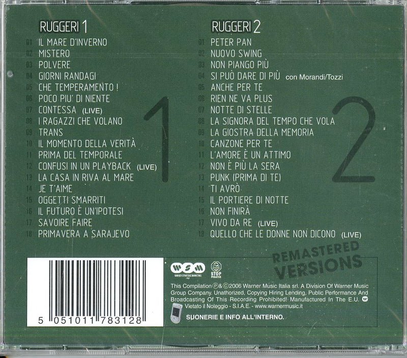 Ruggeri Enrico - Tutto Ruggeri Cd 5051011783128