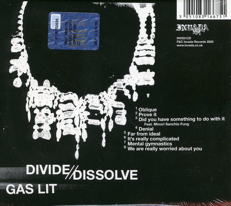 Divide And Dissolve - Gas Lit Cd 5051083166751