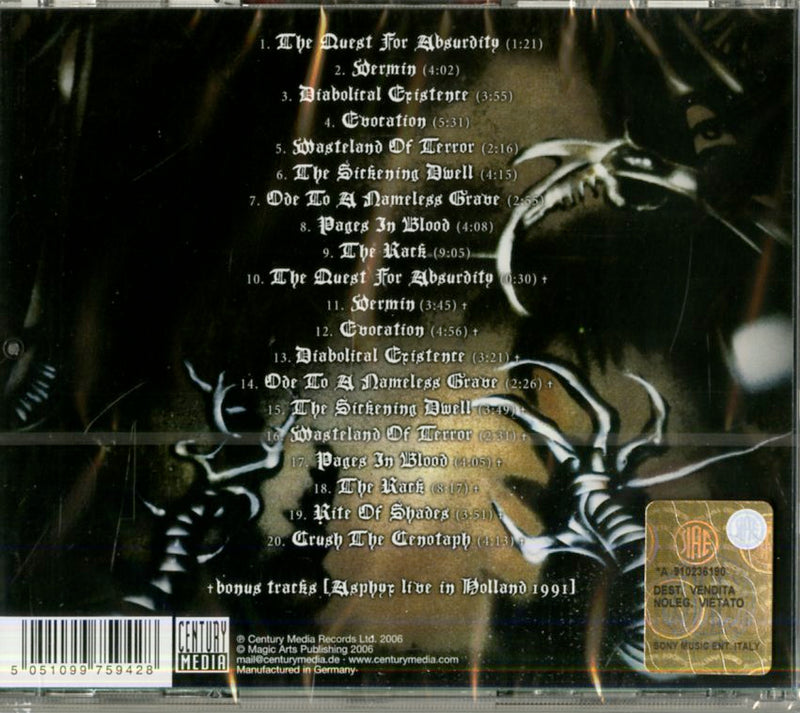 Asphyx - The Rack Cd 5051099759428