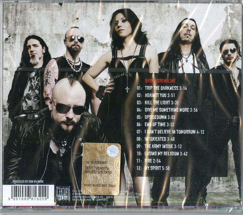 Lacuna Coil - Dark Adrenaline([Standard Jewelcase) CD 5051099813229