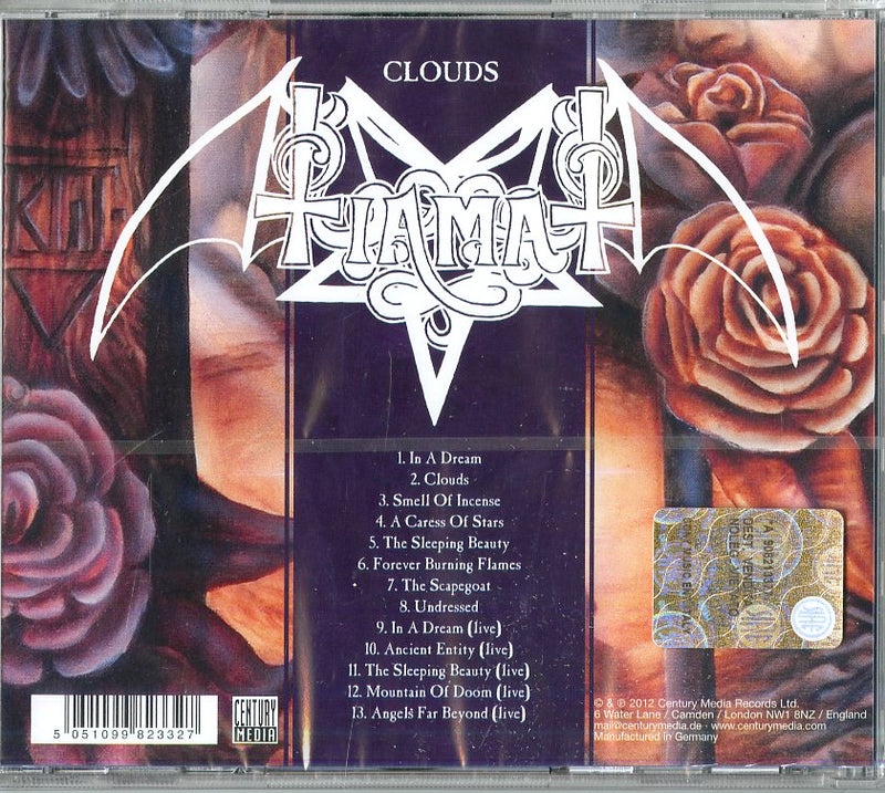 Tiamat - Clouds (Reissue 2012) Cd 5051099823327