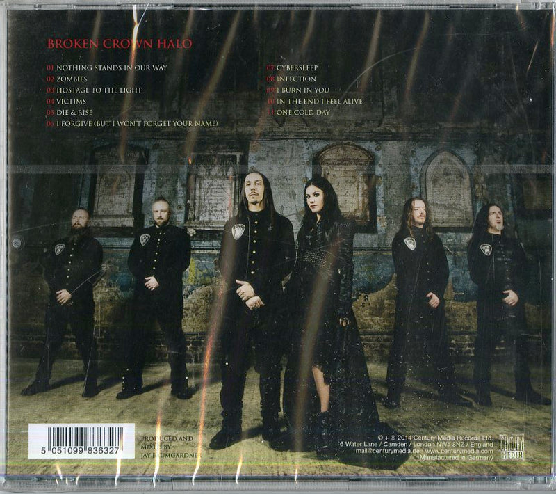 Lacuna Coil - Broken Crown Halo CD 5051099836327