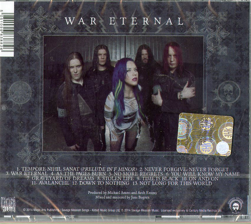 Arch Enemy - War Eternal Cd 5051099838826