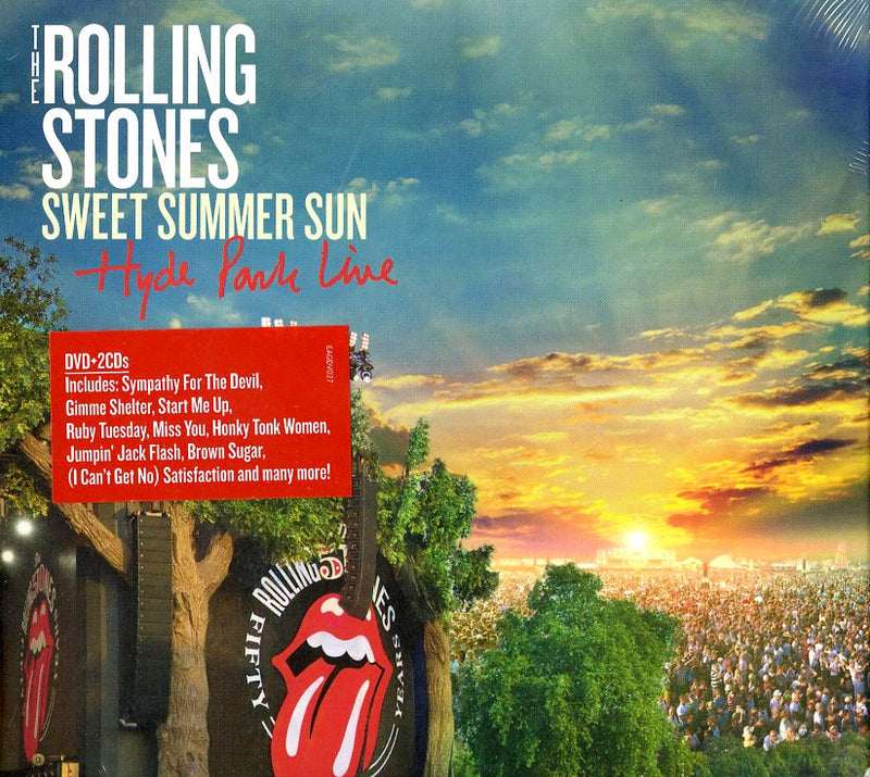 Rolling Stones - Sweet Summer Sun Hide Park Live (2Cd+Dvd) CD 5051300202729