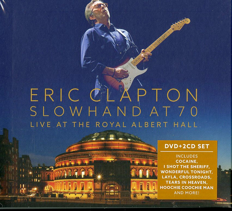 Clapton Eric - Slowhand At 70 Live At R.A.H (2Cd+Dvd) Cd 5051300205225