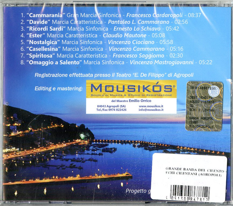 Grande Banda Del Cilento( Agropoli) - Echi Cilentani (Agropoli) Cd 5051300867812