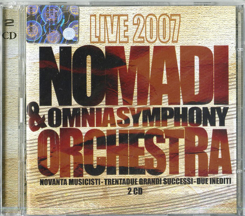 Nomadi & Omnia Symphony - Orchestra Live 2007 Cd 5051442335125