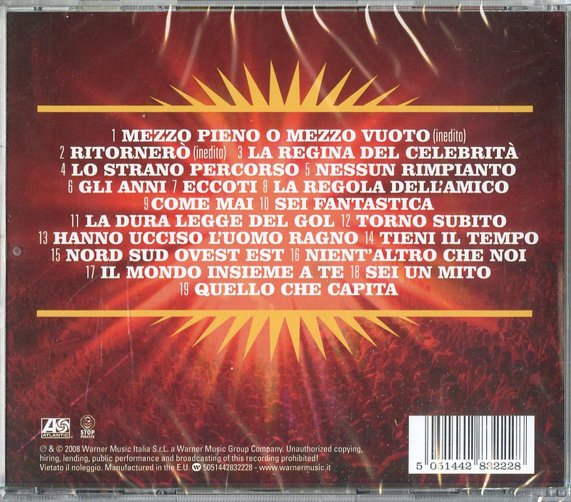 Pezzali Max - Max Live 2008 Cd 5051442832228