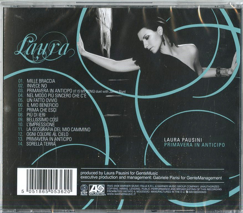 Pausini Laura - Primavera In Anticipo Cd 5051865053620