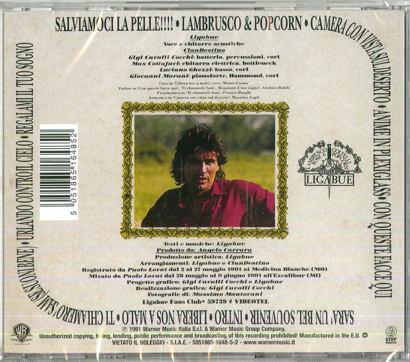 Ligabue - Lambrusco Coltelli...(Deluxe Edt.) Cd 5051865164852