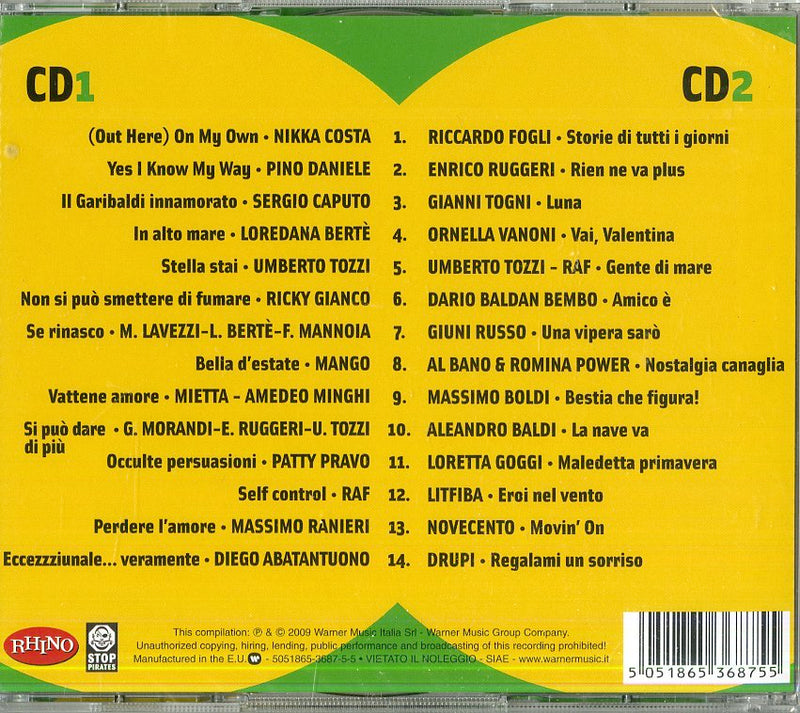 Compilation - I Grandi Successi Anni 80 Cd 5051865368755