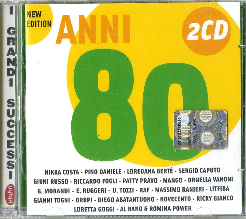 Compilation - I Grandi Successi Anni 80 Cd 5051865368755