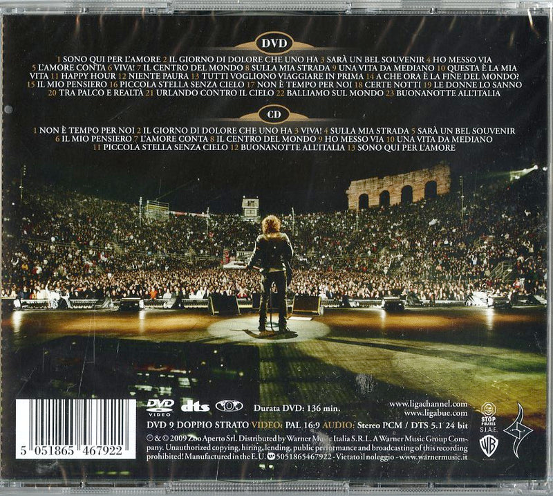 Ligabue - Sette Notti In Arena Cd 5051865467922