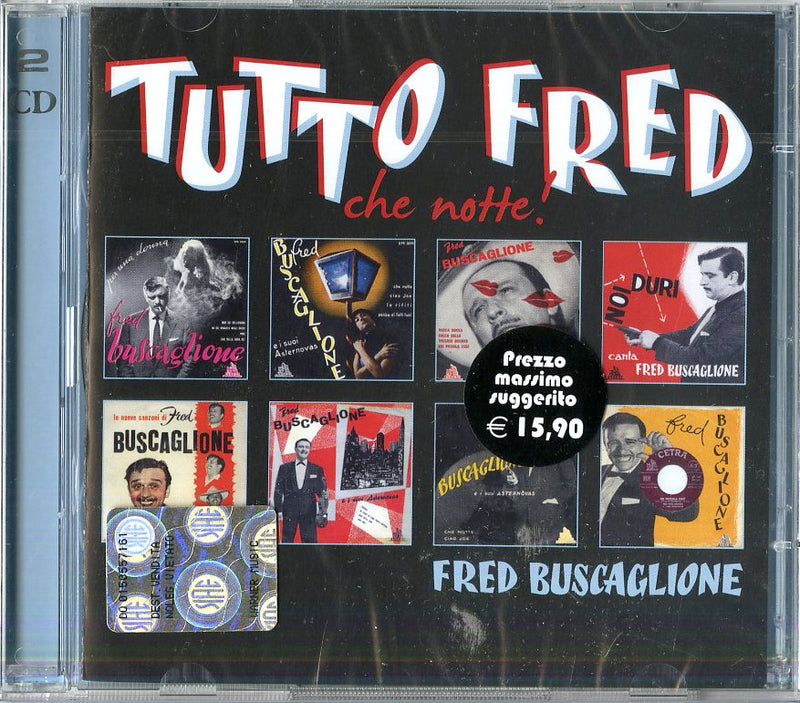 Buscaglione Fred - Tutto Fred (Che Notte) Cd 5051865673057