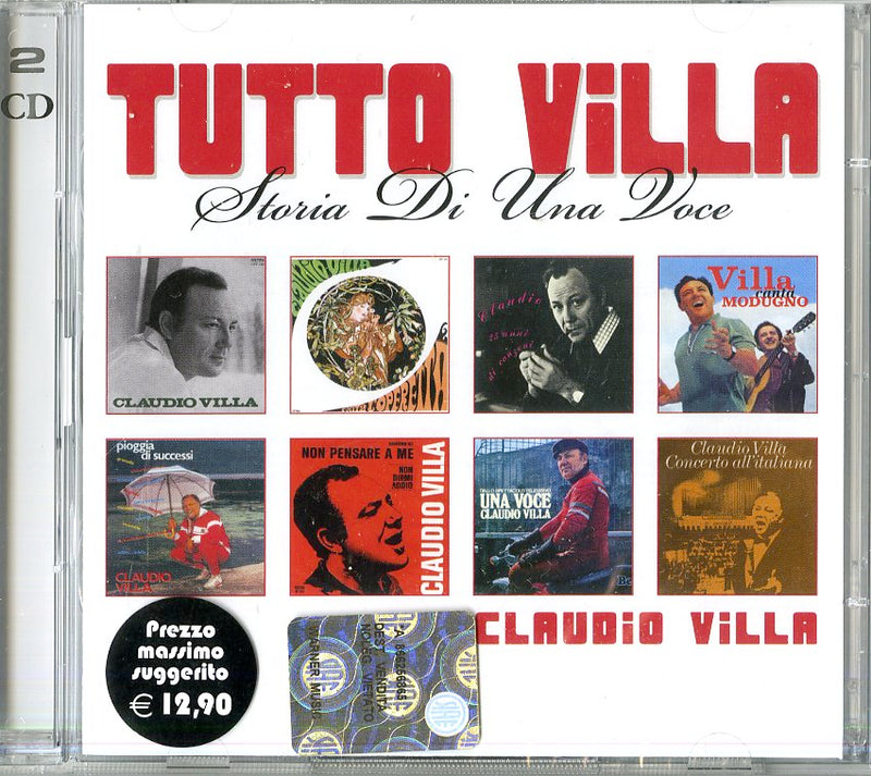 Villa Claudio - Tutto Villa (Storia Di Una Voce) Cd 5051865697053