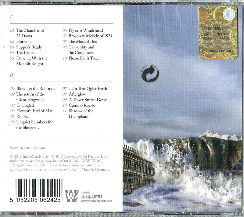 Hackett Steve - Genesis Revisited Ii (Standard Version) Cd 5052205062425