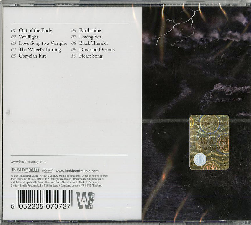 Hackett Steve - Wolflight Cd 5052205070727