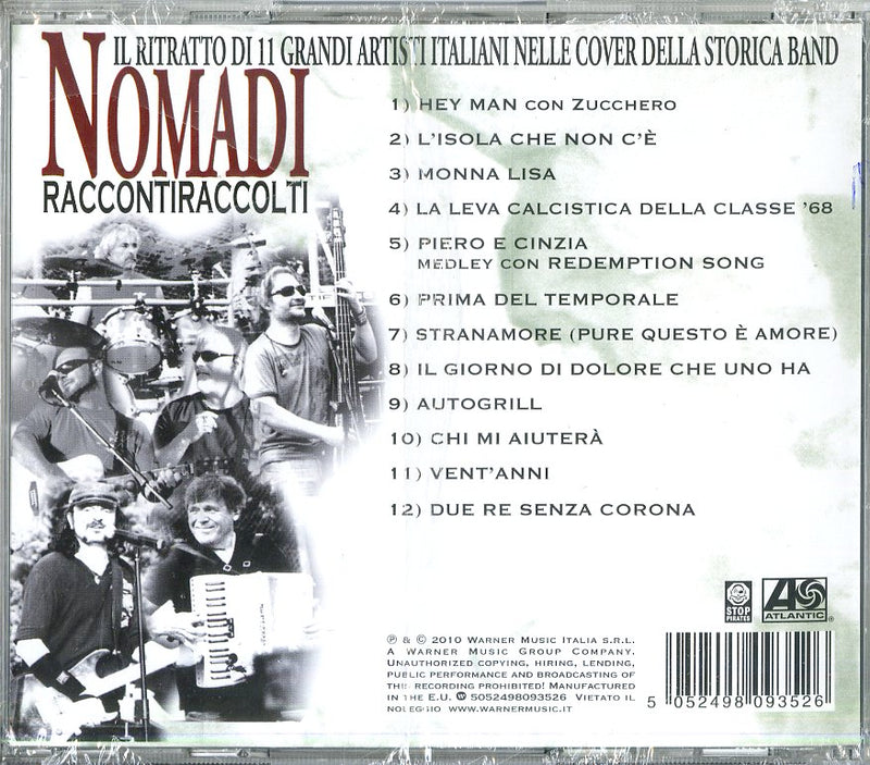 Nomadi - Raccontiraccolti Cd 5052498093526