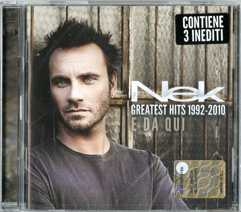 Nek - Greatest Hits 1992-2010 E Da Qui Cd 5052498346325