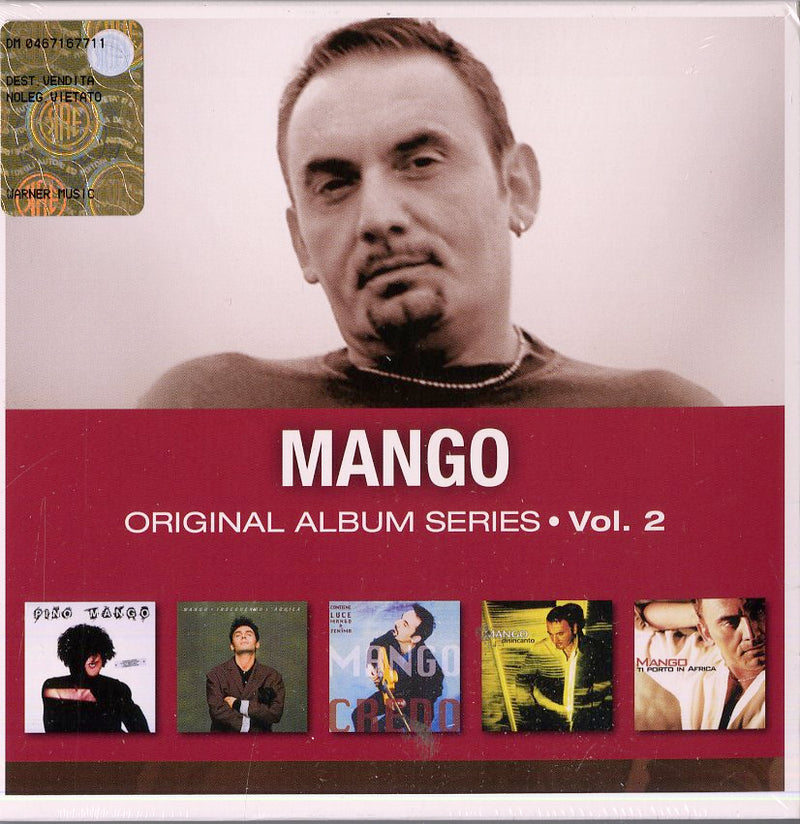 Mango - Original Album Vol 2 (Box 5 Cd) CD 5052498415359