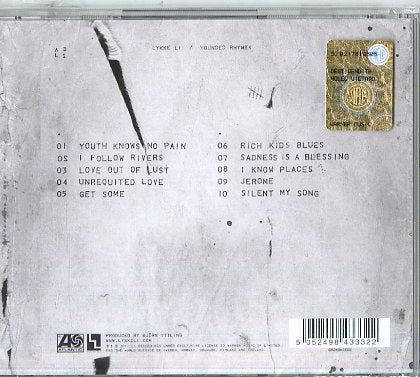 Lykke Li - Wounded Rhymes Cd 5052498433322