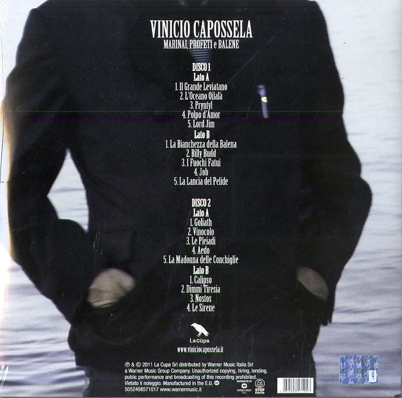 Capossela Vinicio - Marinai Profeti E Balene Lp 5052498571017