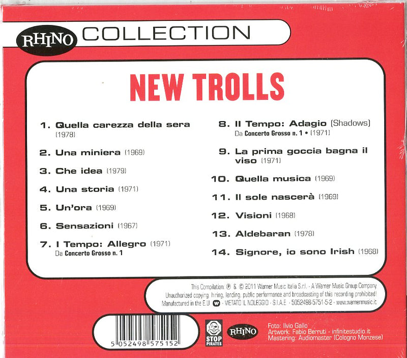 New Trolls - Collection (Digipack) Cd 5052498575152