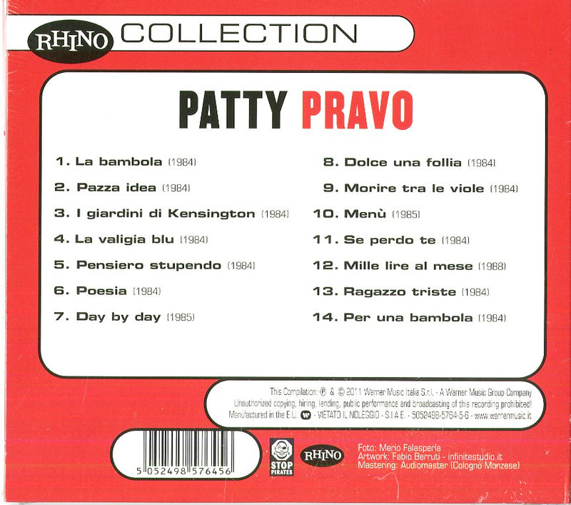 Pravo Patty - Collection (Digipack) CD 5052498576456
